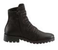 Stiefelette mit Schnallen schwarz