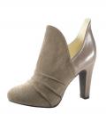 Stiefelette taupe