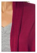 Strick-Poncho fuchsia