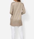 Strickjacke beige-gold