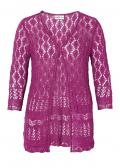 Strickjacke fuchsia Gr. 48/50