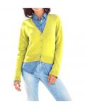 Strickjacke lemon