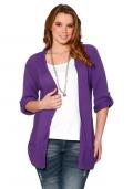 Strickjacke lila