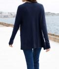 Strickjacke marine