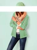 Strickjacke mint