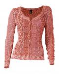 Strickjacke rot