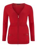 Strickjacke rot