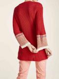 Strickjacke rot