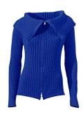 Strickjacke royalblau