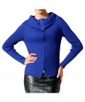 Strickjacke royalblau