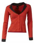 Strickjacke terracotta-braun