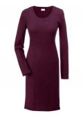 Strickkleid bordeaux