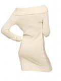 Strickkleid creme