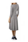 Strickkleid grau