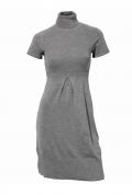 Strickkleid grau