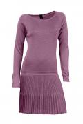 Strickkleid mauve