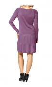 Strickkleid mauve