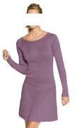 Strickkleid mauve