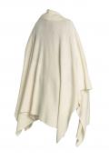 Strickponcho offwhite