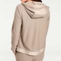 Sweatjacke sand