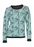 Sweatshirt aqua-anthrazit