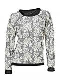 Sweatshirt ecru-anthrazit