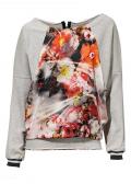 Sweatshirt grau-bunt