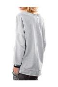 Sweatshirt grau-bunt