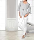 Sweatshirt grau-melange