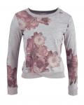 Sweatshirt graumelange-bunt