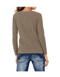 Sweatshirt mit Glitzerdruck taupe