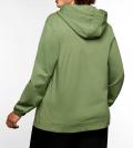 Sweatshirt mit Kapuze hellkhaki