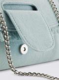 Tasche mit Kettenhenkel jeansblau