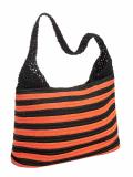 Tasche orange-schwarz