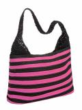 Tasche pink-schwarz