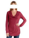 Top + Shirt mit Pailletten rot