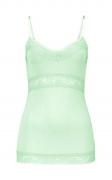 Top mit Spitze mint