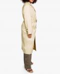 Trenchcoat mit Kontrastfutterhellbeige