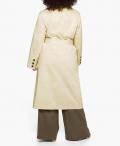 Trenchcoat mit Kontrastfutterhellbeige