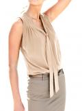 Two-in-One-Shirt beige