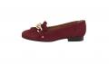 Velourslederslipper rostrot