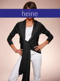 Wandlungs-Strickjacke schwarz