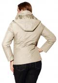 Wattierte Outdoorjacke beige