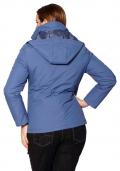 Wattierte Outdoorjacke blau