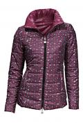 Wende-Steppjacke bordeaux