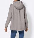 Wendejacke beige-grau-bedruckt