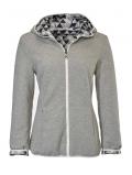 Wendejacke bunt-grau