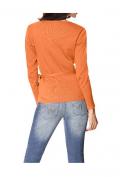 Wickelpullover orange