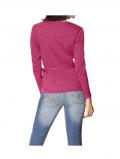 Wickelpullover pink