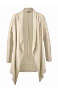 Zipfel-Shirtjacke sand